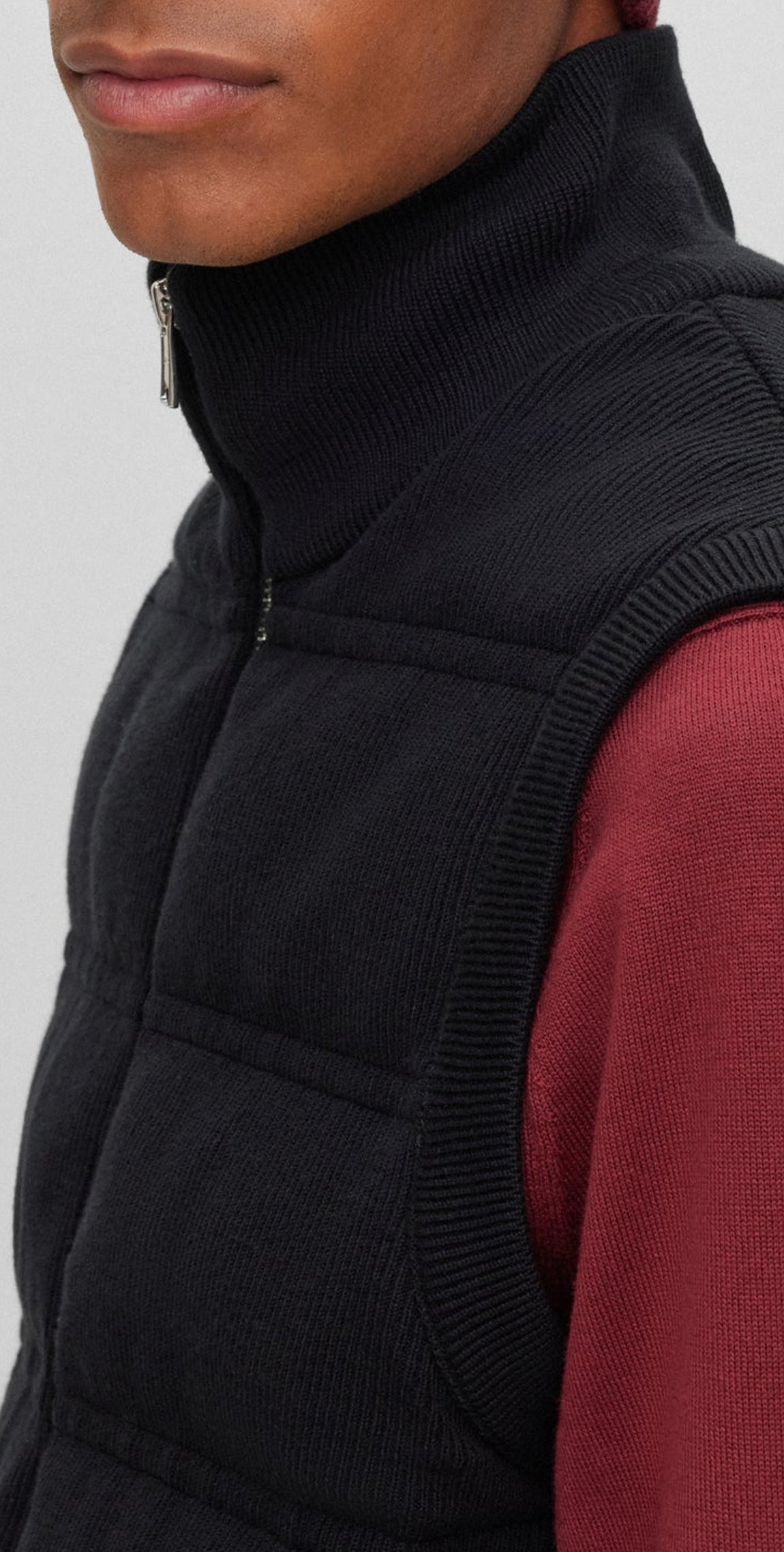 DARK RED // KNITTED BEANIE FATI