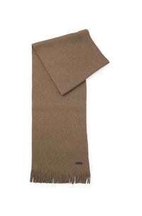 Wool scarf - Open Green