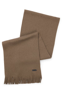 Wool scarf - Open Green