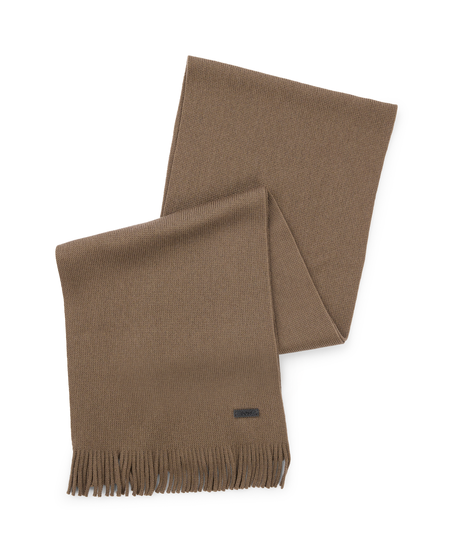 OPEN GREEN // KNITTED SCARF ALBAS