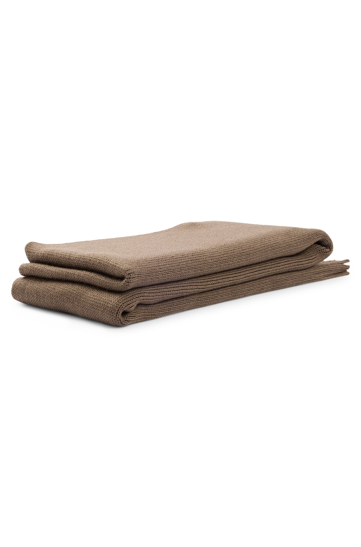 Wool scarf - Open Green