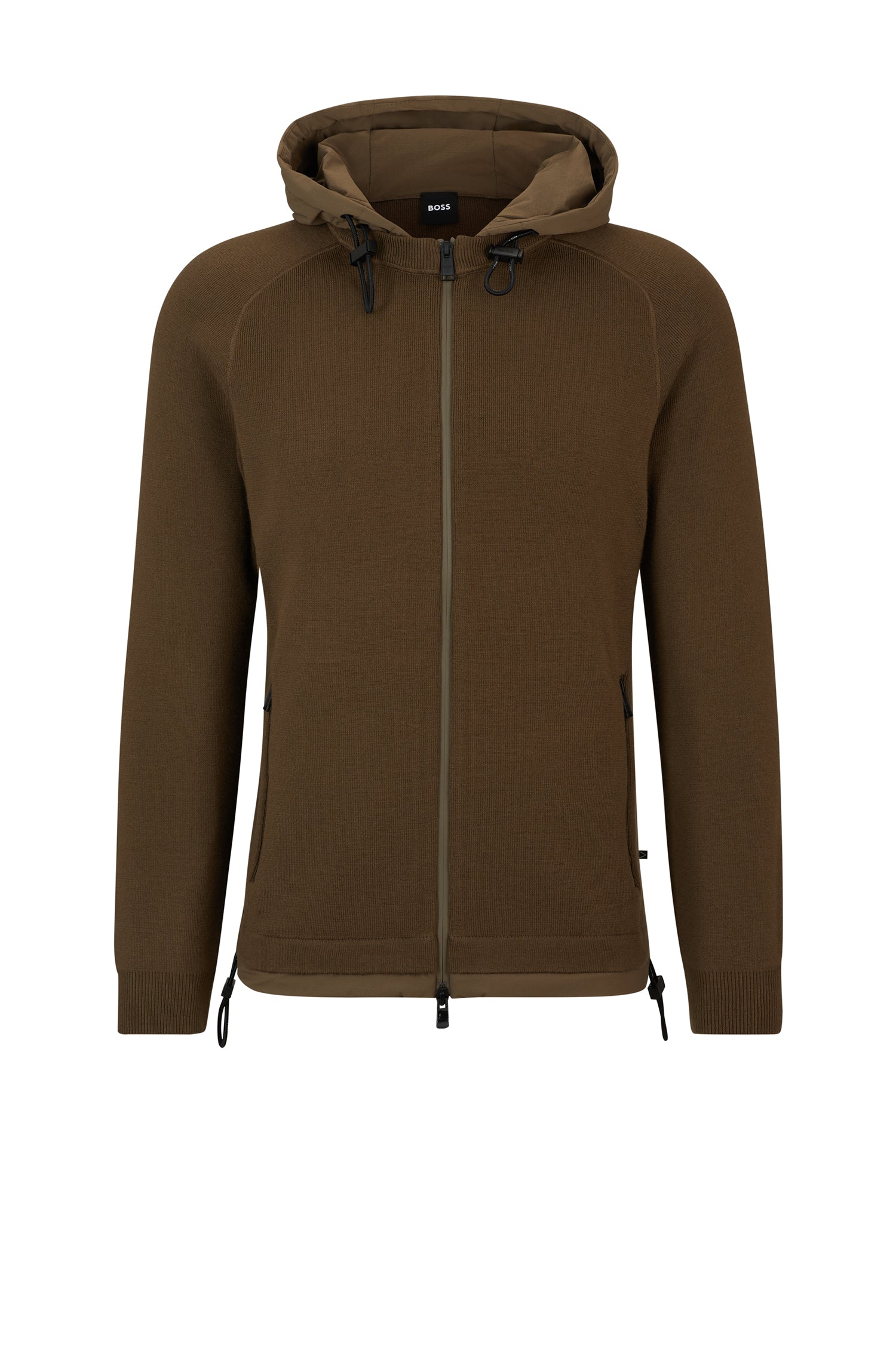 Veste Ostico en laine - Open Green