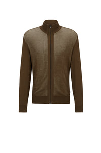 Ofiato wool cardigan - Open Green