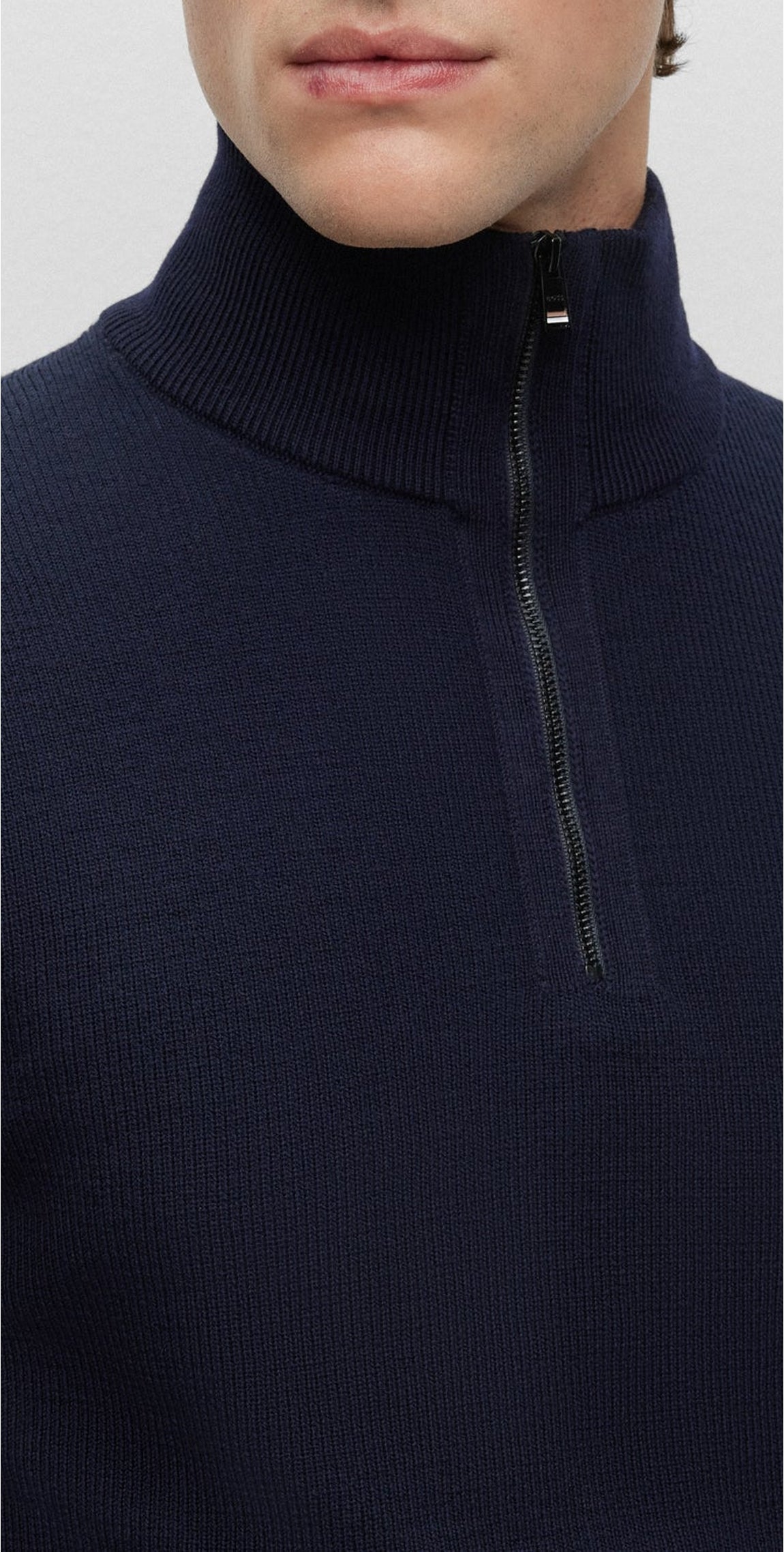 Ofilato wool jumper - Dark Blue