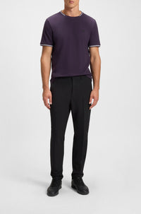 BLACK // TROUSERS T_COMMUTER-REG
