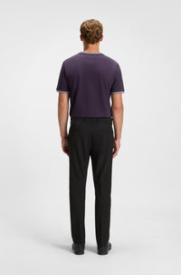 BLACK // TROUSERS T_COMMUTER-REG
