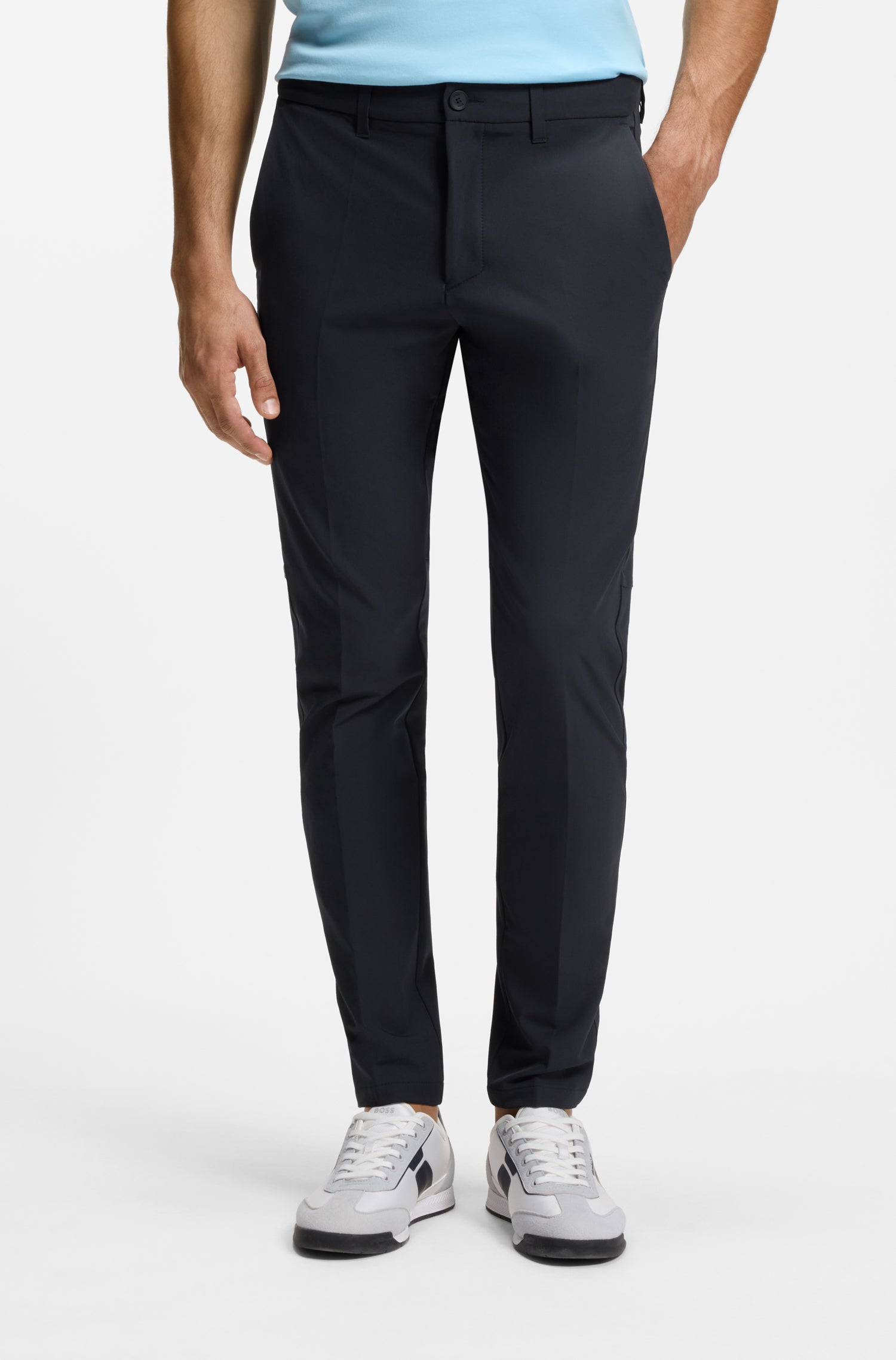 Commuter Trousers - Dark Blue