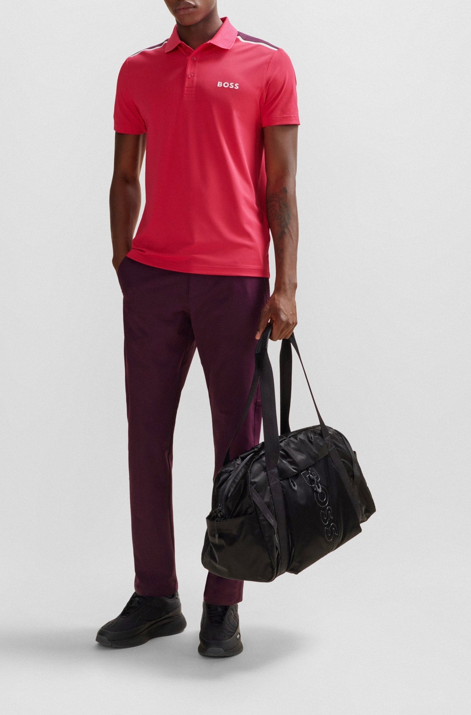 OPEN PINK // CASUAL TROUSERS T_COMMUTER-SLIM