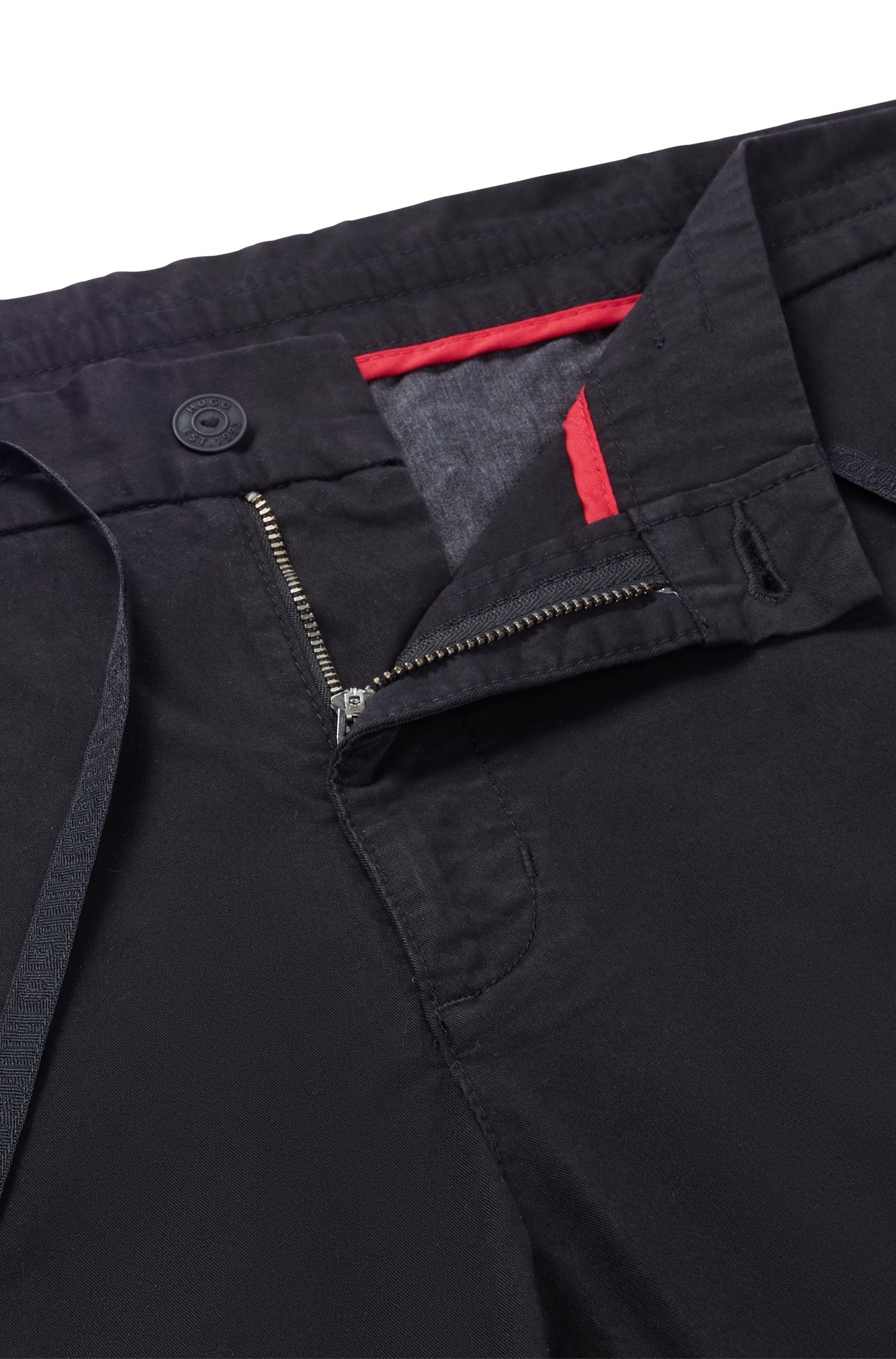 BLACK // CASUAL TROUSERS DAVIDON224D