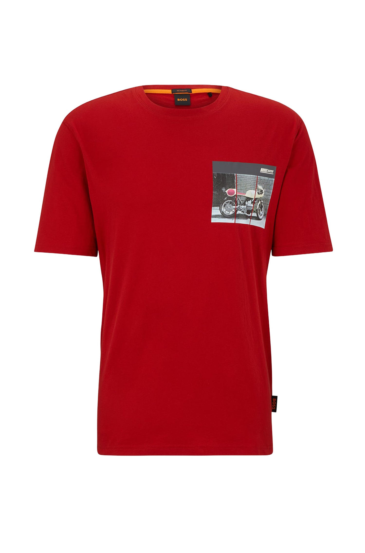 BRIGHT RED // T-SHIRTS TEEMOTOR