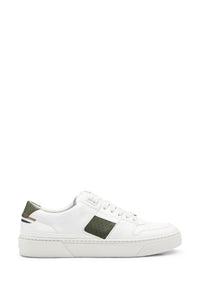 Gary leather trainers - Open White