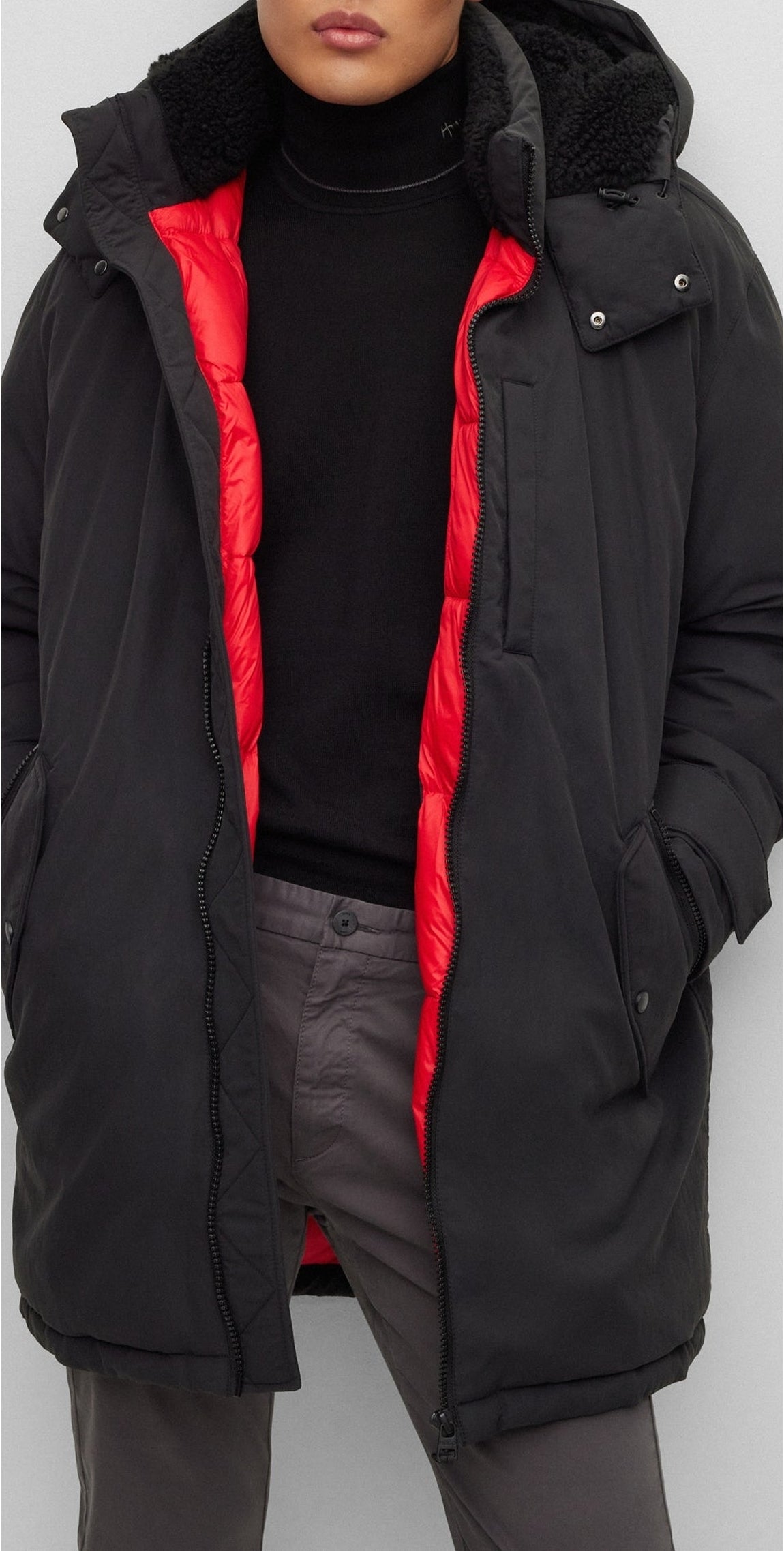 Munkon coat - Black