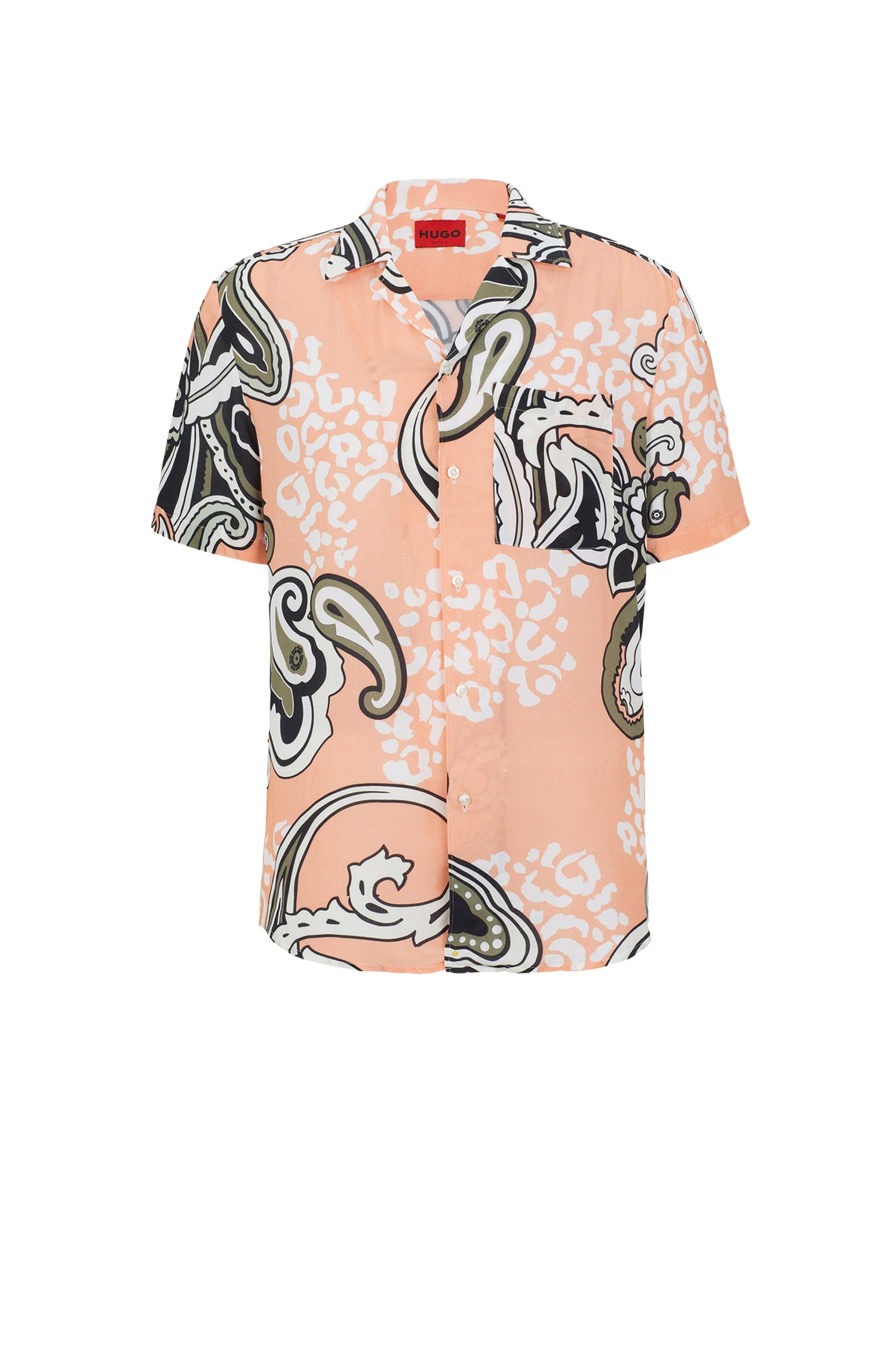 Chemise Ellino à manches courtes - Light & Pastel Red