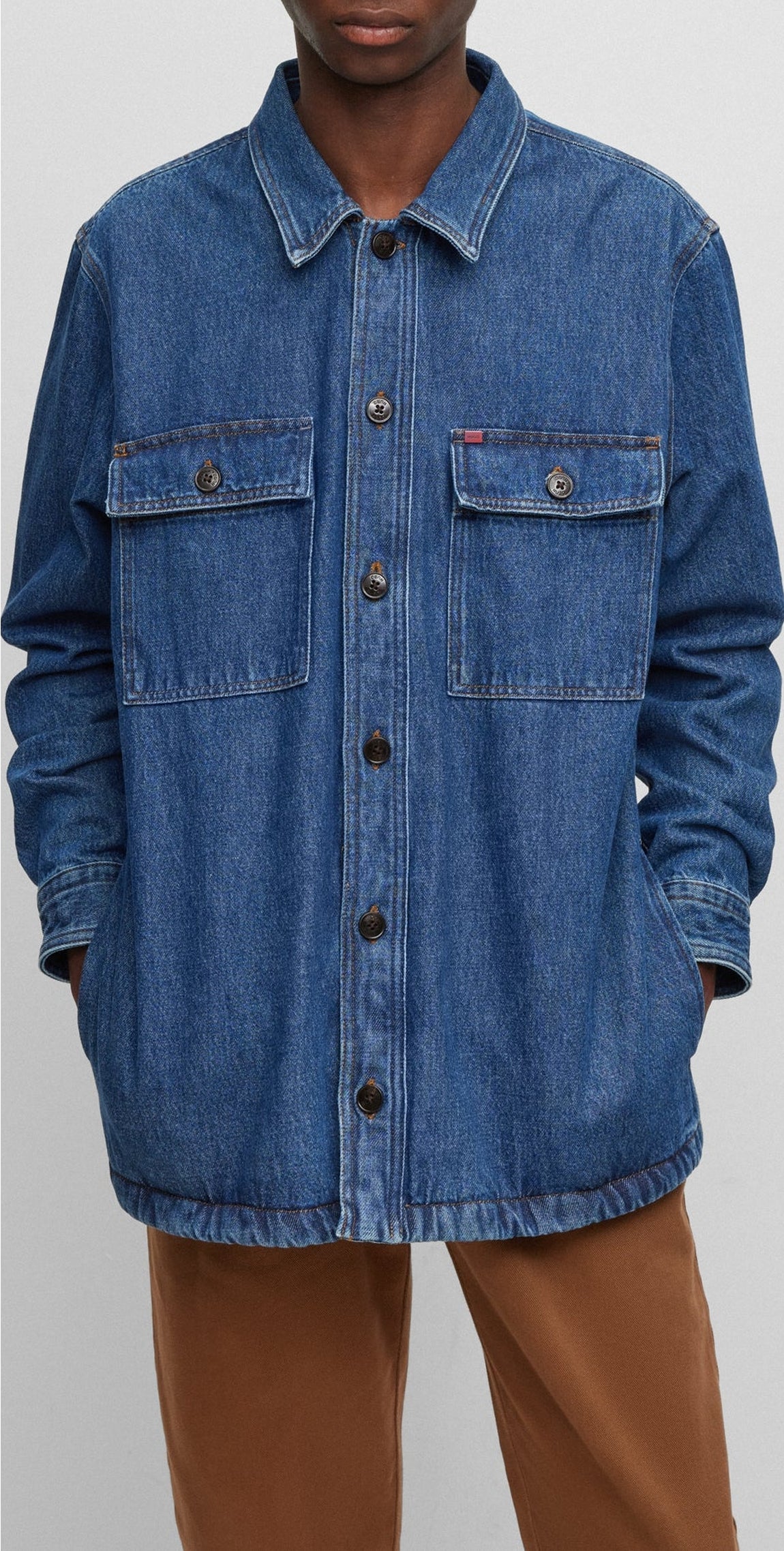 Esinem oversize shirt - Navy
