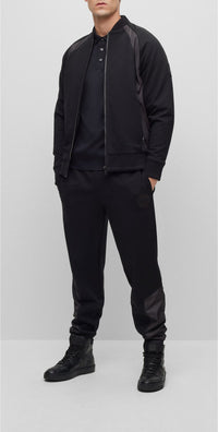 Skiles silk sweatshirt - Black