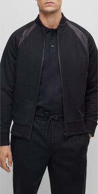 Skiles silk sweatshirt - Black