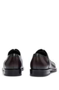 Derbies Derrek en cuir - Dark Brown