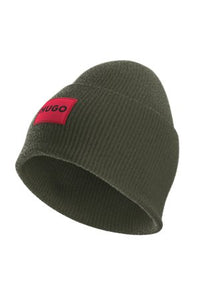 DARK BEIGE // KNITTED BEANIE XAFF 6
