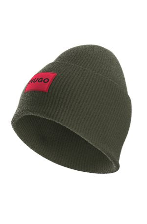 DARK BEIGE // KNITTED BEANIE XAFF 6