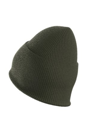 DARK BEIGE // KNITTED BEANIE XAFF 6