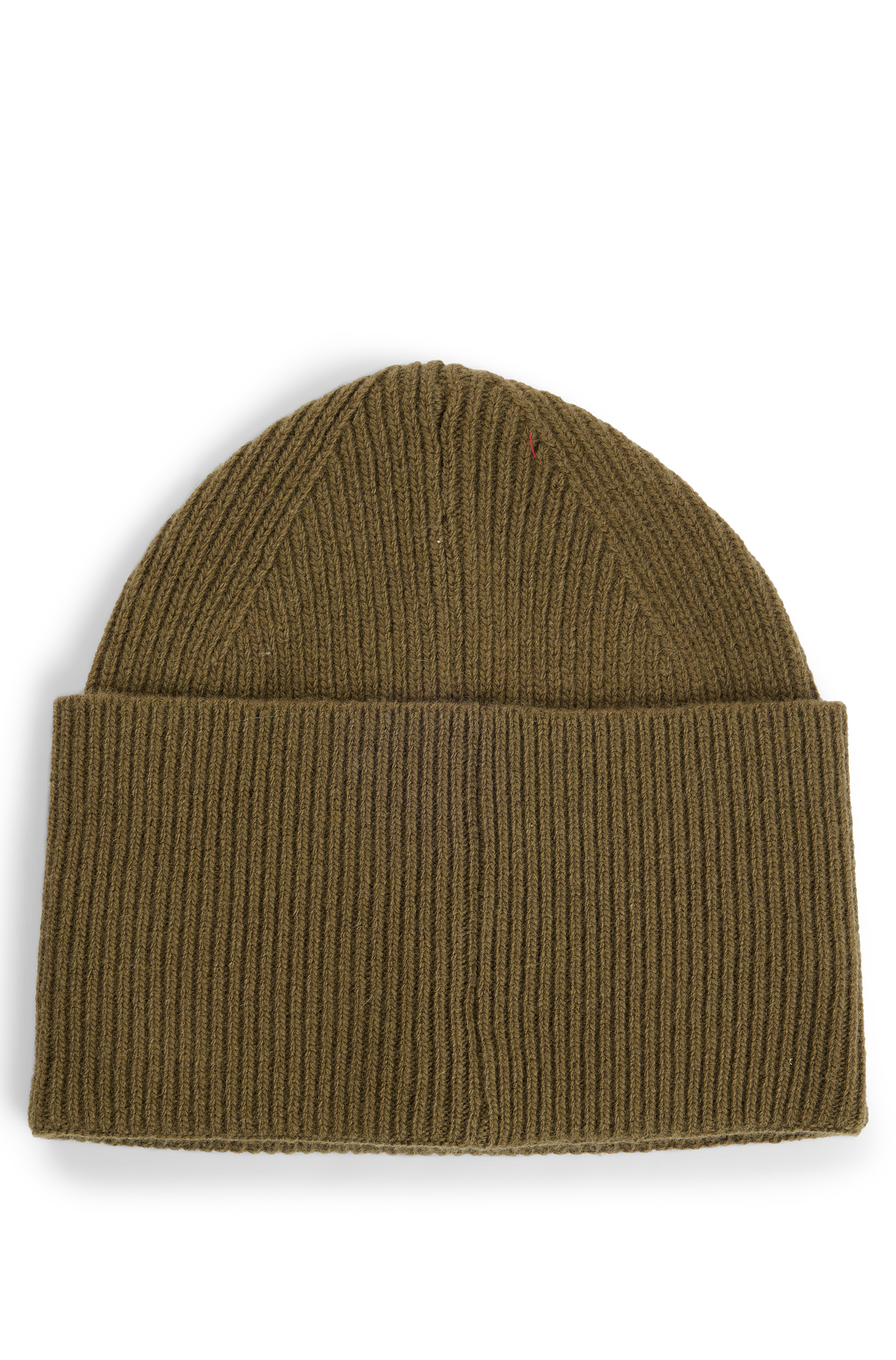 DARK BEIGE // KNITTED BEANIE XAFF 6