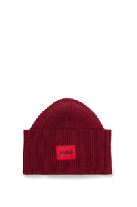 Bonnet Zolkar en laine - Dark Red