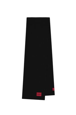 BLACK // KNITTED SCARF ZAFF 6