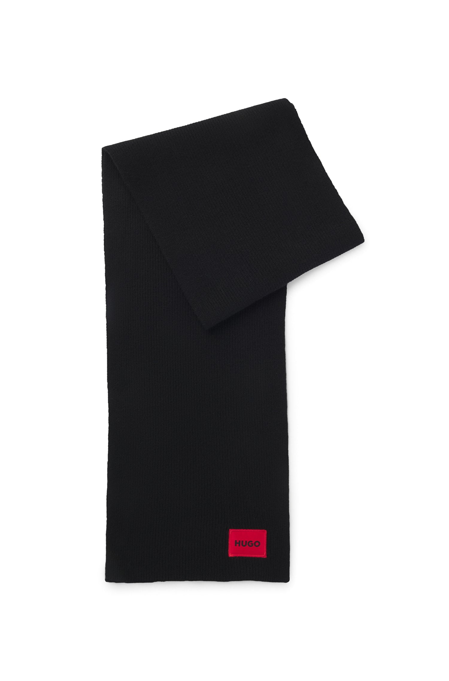 Wool scarf - Black