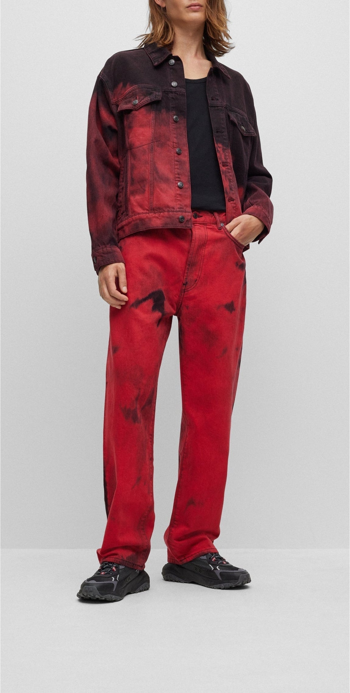 BRIGHT RED // JEANS HUGO 026/2