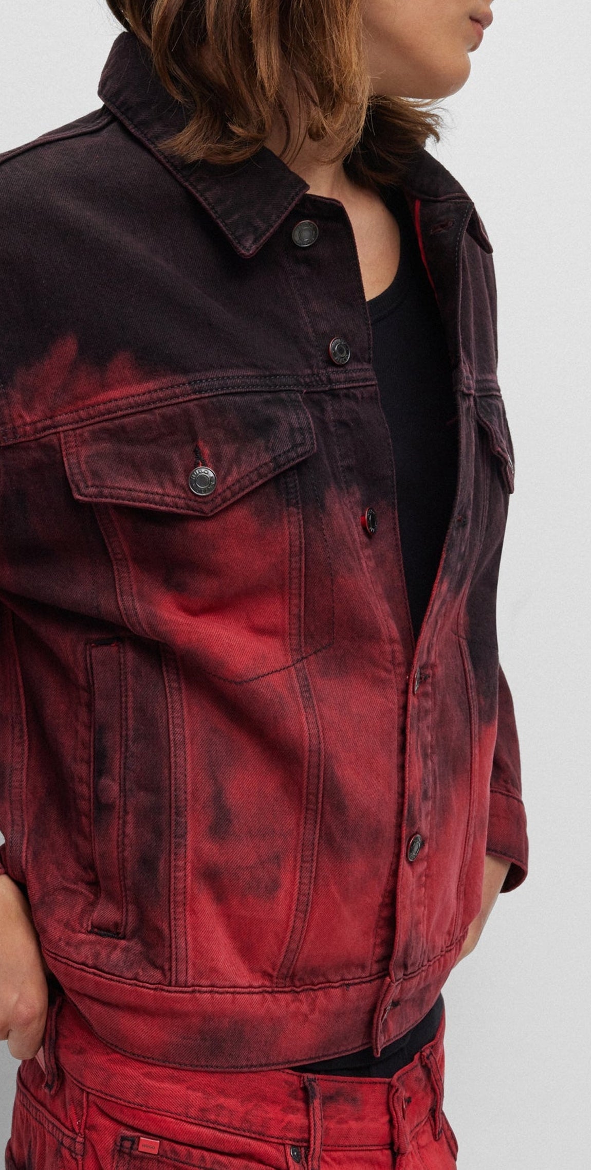 BRIGHT RED // JEANS HUGO 026/2