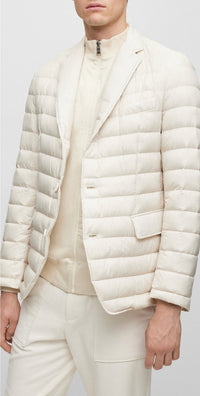 OPEN WHITE // BLAZERS P-HANRY-PAD-233F