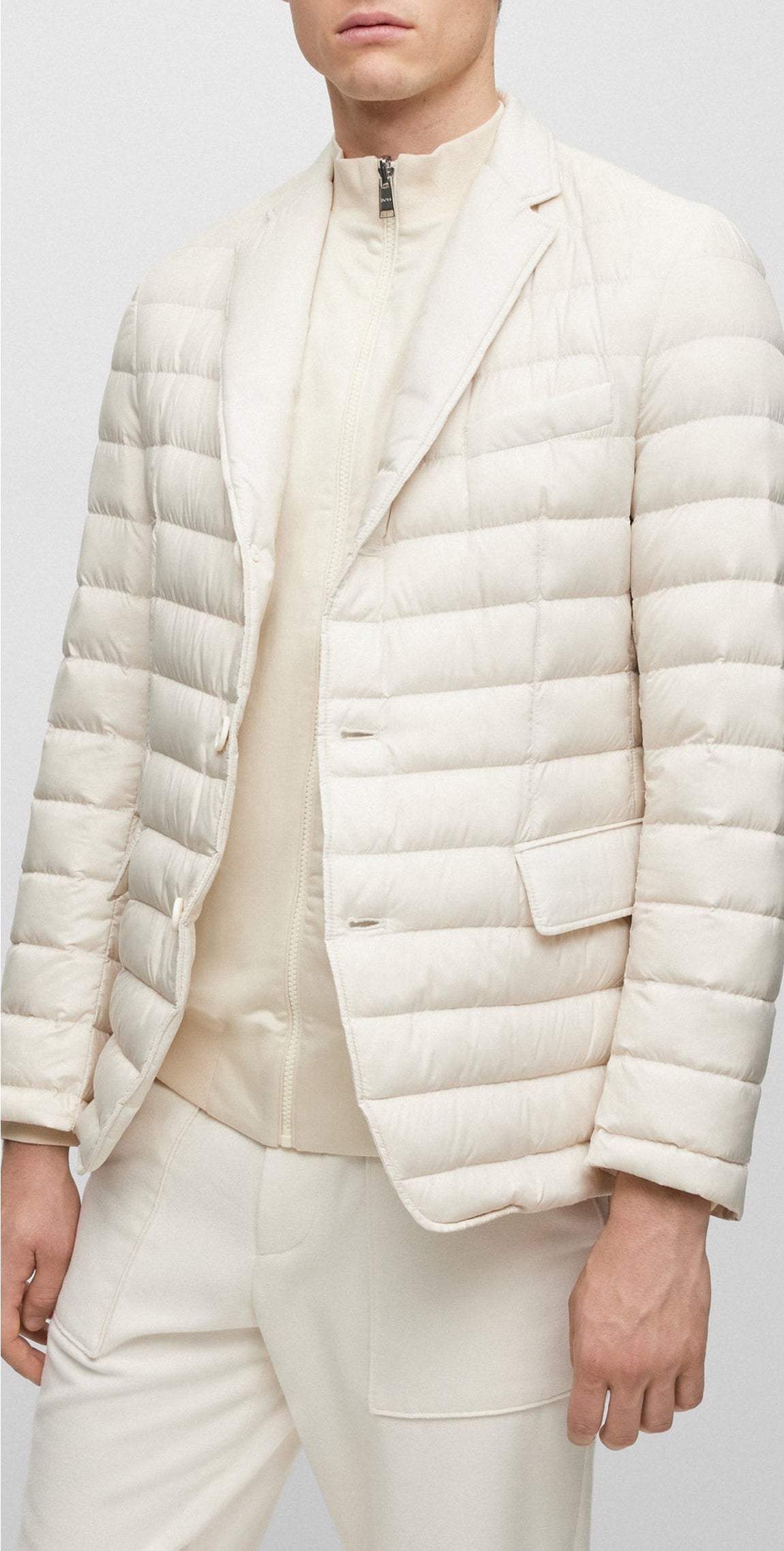 OPEN WHITE // BLAZERS P-HANRY-PAD-233F