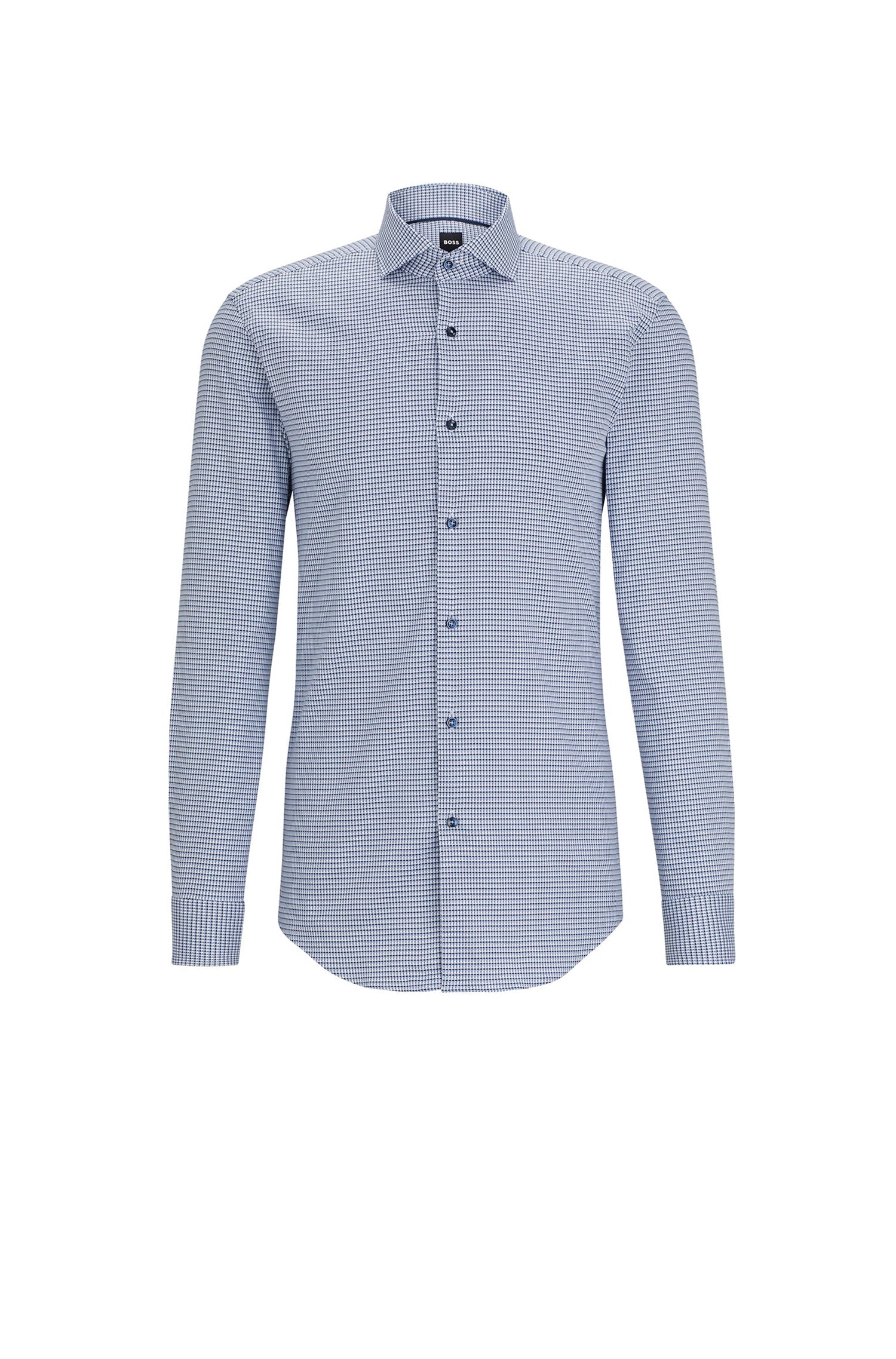 LIGHT & PASTEL BLUE // BUSINESS SHIRTS H-HANK-SPREAD-C5-233