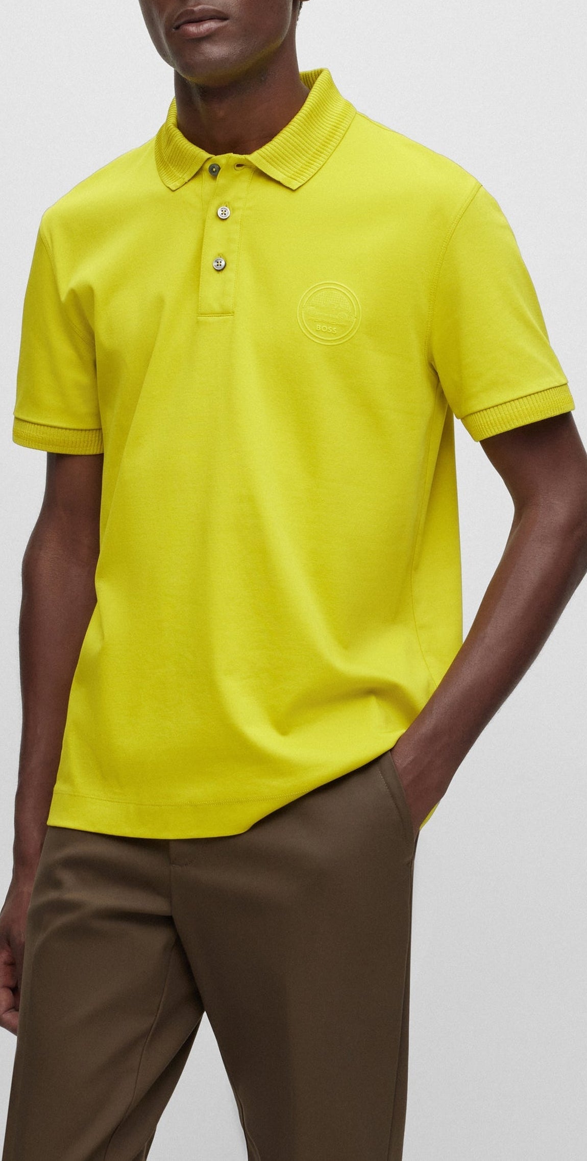 HORS LIGNE // BRIGHT GREEN // POLOS PHILLIPSON 262_PS