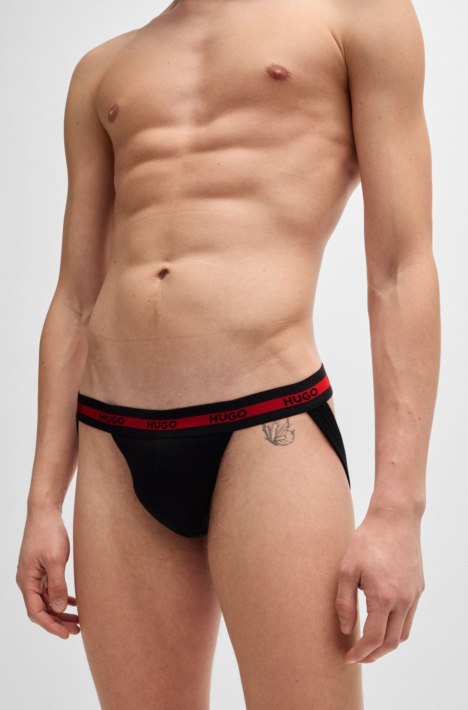 BLACK // BRIEFS JOCKSTR TRIPL PLANET