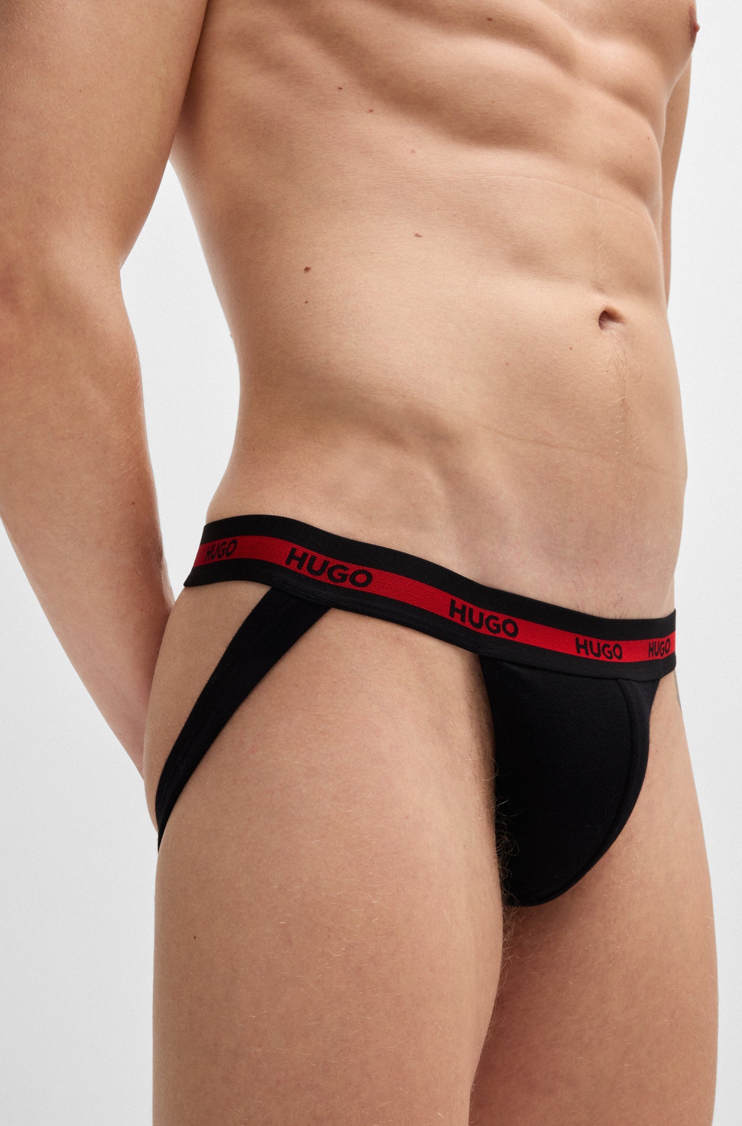 BLACK // BRIEFS JOCKSTR TRIPL PLANET