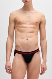 BLACK // BRIEFS JOCKSTR TRIPL PLANET