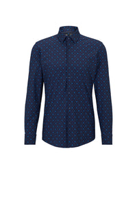 Hank shirt - Bright Blue