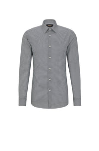 DARK BLUE // BUSINESS SHIRTS L-HAYS-KENT-233