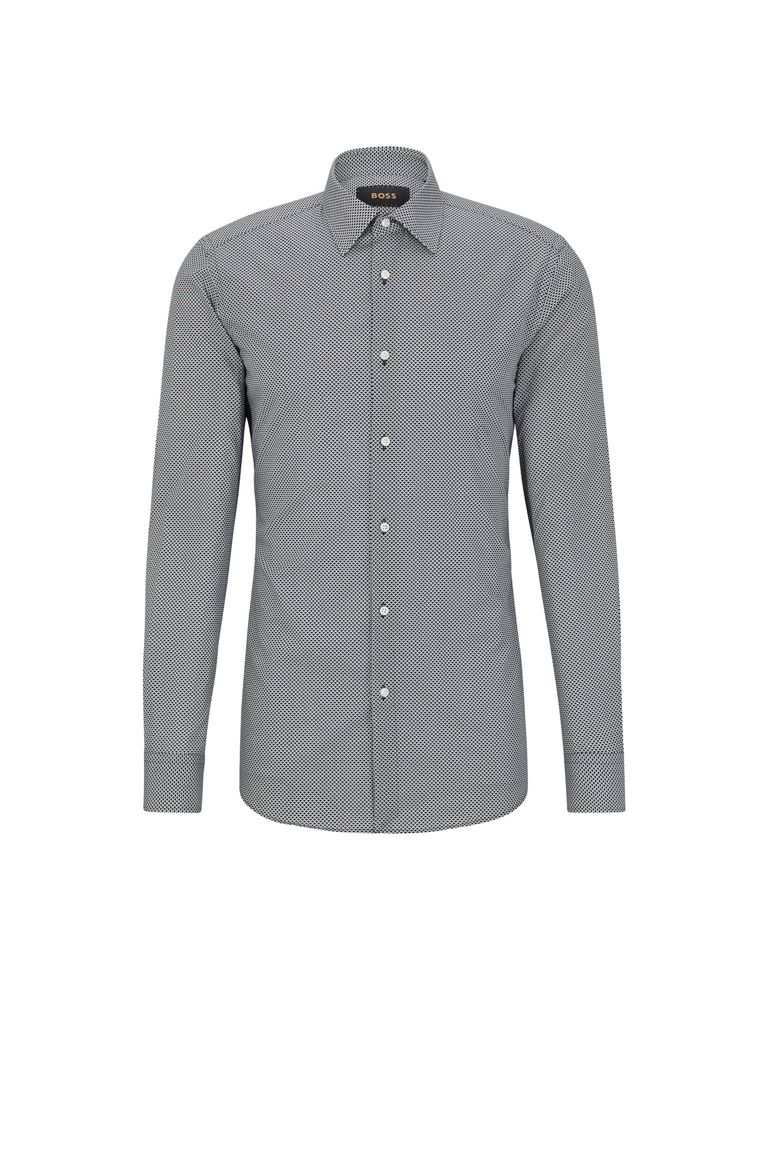 DARK BLUE // BUSINESS SHIRTS L-HAYS-KENT-233