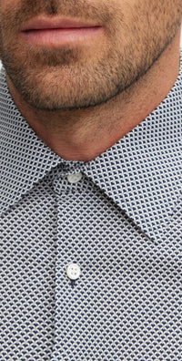DARK BLUE // BUSINESS SHIRTS L-HAYS-KENT-233
