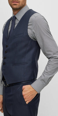 DARK BLUE // BUSINESS SHIRTS L-HAYS-KENT-233