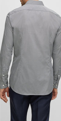 DARK BLUE // BUSINESS SHIRTS L-HAYS-KENT-233