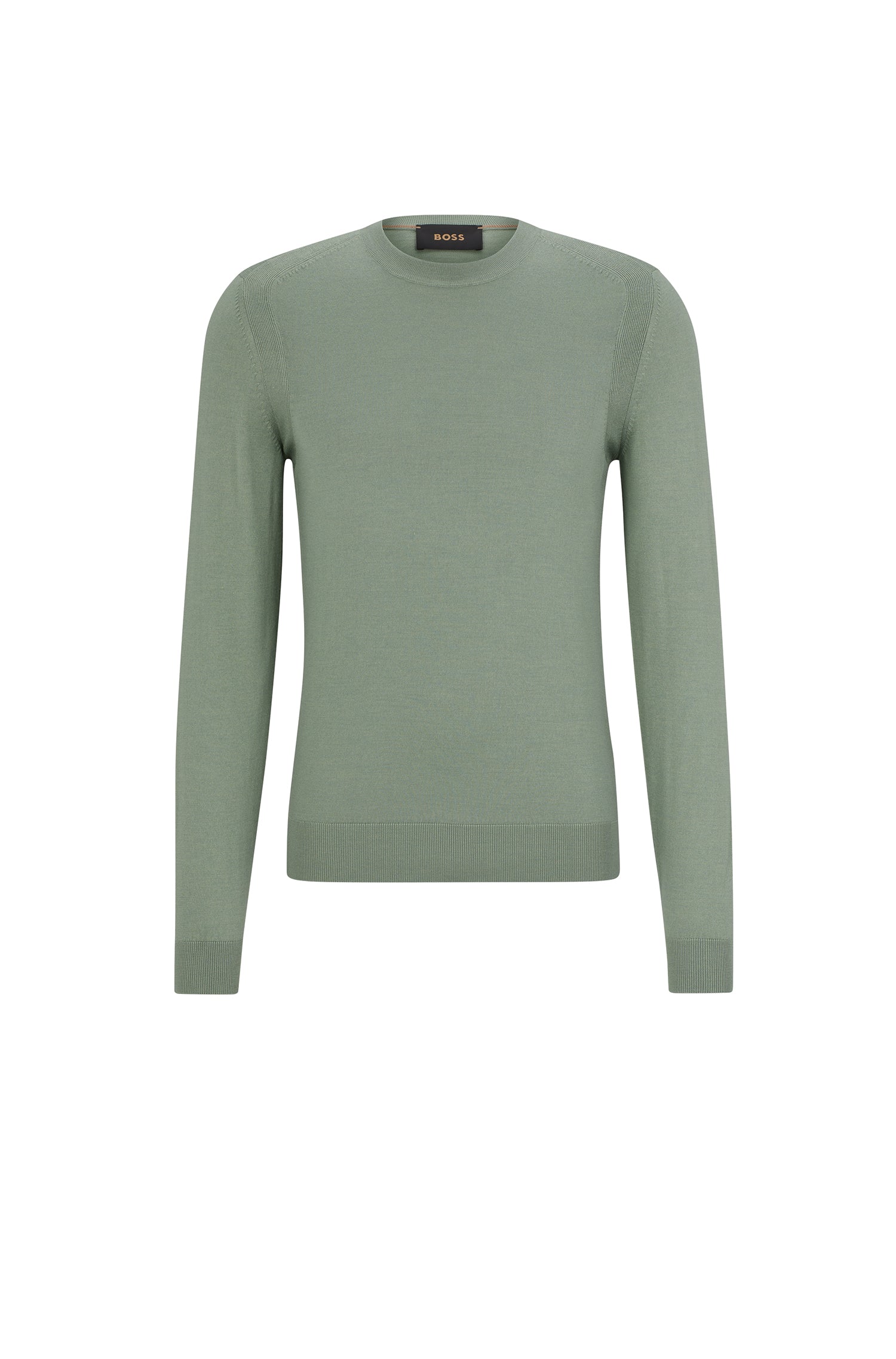 Wool Overo jumper - Light & Pastel Green