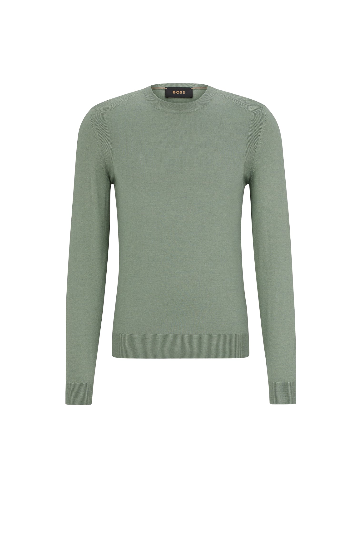 Overo jumper in wool, silk and cashmere - Light & Pastel Green