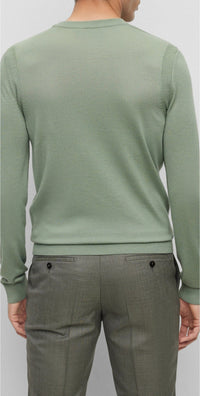 Overo jumper in wool - Dark Blue