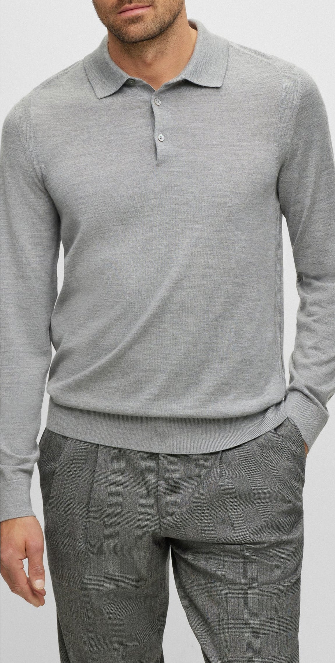 Ovio wool jumper - Silver