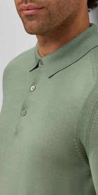 Ovio jumper in wool - Light & Pastel Green