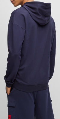Sweatshirt Reverse à capuche - Dark Blue