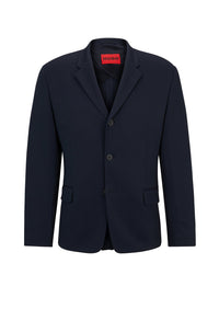 Button-down blazer - Dark Blue